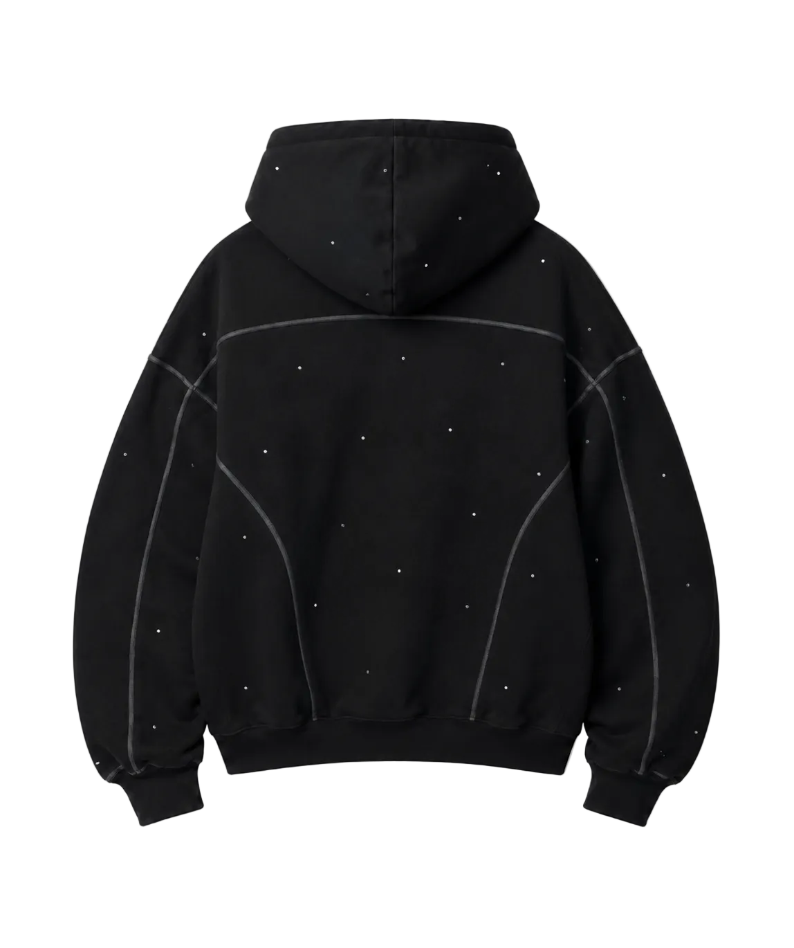 Czarna bluza MELARIS